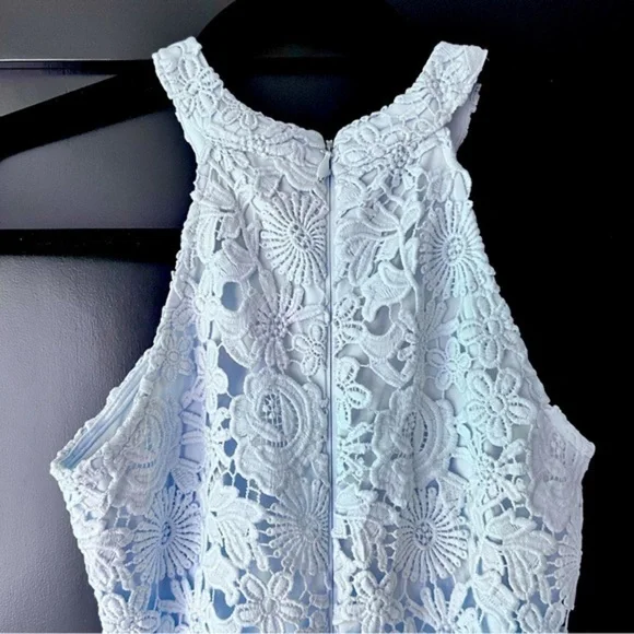 💚Lulu’s light blue sleeveless dress size XS - Picture 5 of 9